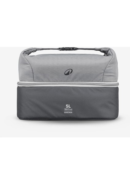Quechua Isı Yalıtımlı Yemek Çantası - 5 L - Plastik Yemek Kabı Dahil (1 L) - 100