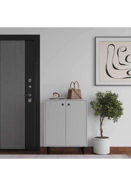 Artemis 4 Raflı 2 Kapaklı Ayakkabılık