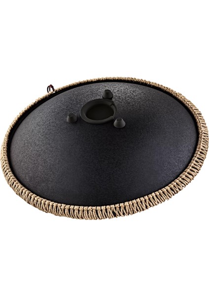 Sonic Energy Octave Steel Floral Design D-Kurd 16" Tongue Drum Siyah fiyatları