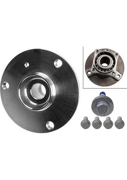713661010 Teker Rulmanı Arka (Porya) Smart Fortwo Cabrio 07-Fortwo Coupe 07- A4513500235