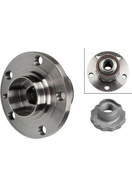 713610850 Ön Teker Rulmanı Poryalı Polo Fabia Cordoba (1.6 16V 1.6tdı) (5 Bijon) (66MM) 01-08 6Q0407621AB