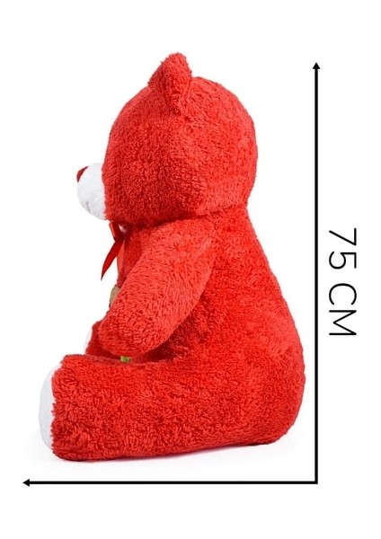 Peluşçu Dayı 75 cm Elinde Gül Tutan Iyi Ki Varsın Tahtalı Sevimli Ayıcık fiyatları
