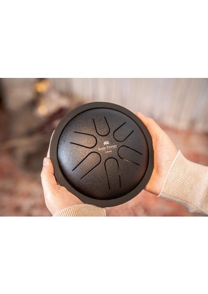 Sonic Energy MSTD1BK Mini Steel C-Major 6'' Tongue Drum Siyah