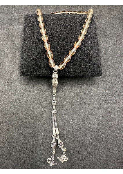 Gümüş Imame ve Gümüş Püsküllü 7 Renk Değiştiren Zultanit Tesbih