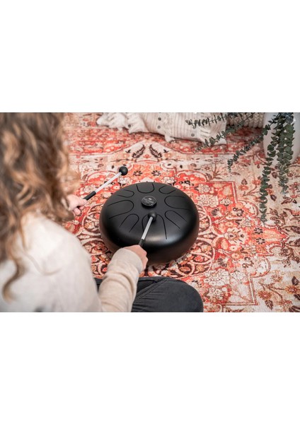 Sonic Energy STD3BK Steel G-Major 12'' Tongue Drum Siyah fırsatları