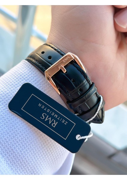 Romanson Deri Kordon Takvim Gösteren Kadran Tasarımlı 5ATM Suya Dayanıklı Erkek Kol Saati AG1317.14 fırsatları