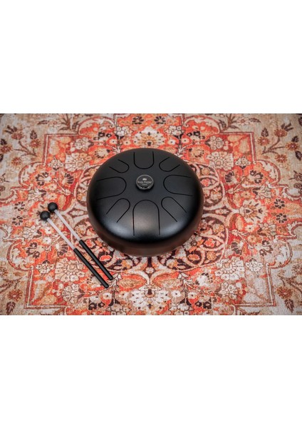 Sonic Energy STD2BK Steel A-Akebono 12'' Tongue Drum Siyah