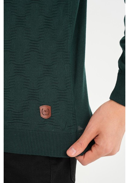 Bisiklet Yaka Desenlı Kazak (E20-511402) indirimleri