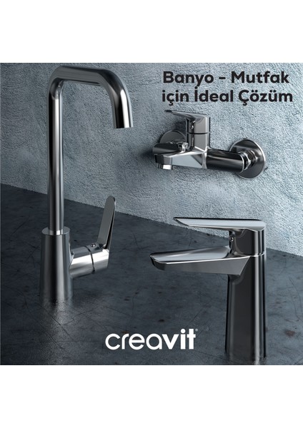 Bevel Lavabo Armatürü