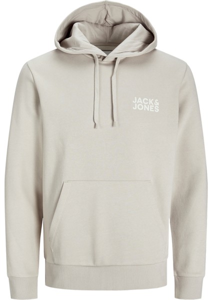 Erkek Kapüsonlu Logolu Sweatshirt- Corplogo