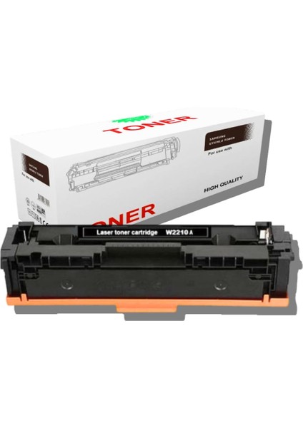 Hp 207A | W2210A Siyah Chipsiz Muadil Toner