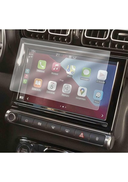 Citroen C3 Aircross Mat Ekran Koruyucu 7 Inç Multimedya