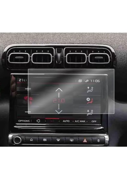 Citroen C3 Aircross Mat Ekran Koruyucu 7 Inç Multimedya modelleri