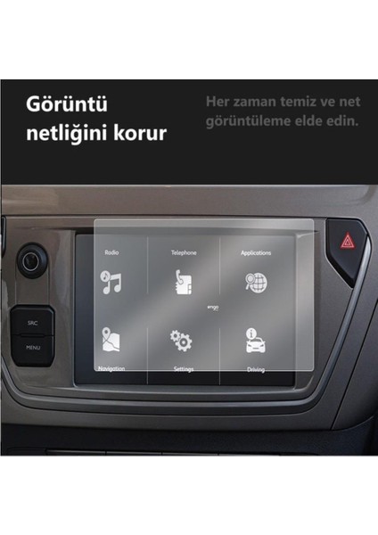 Citroen C3 Aircross Mat Ekran Koruyucu 7 Inç Multimedya fırsatları