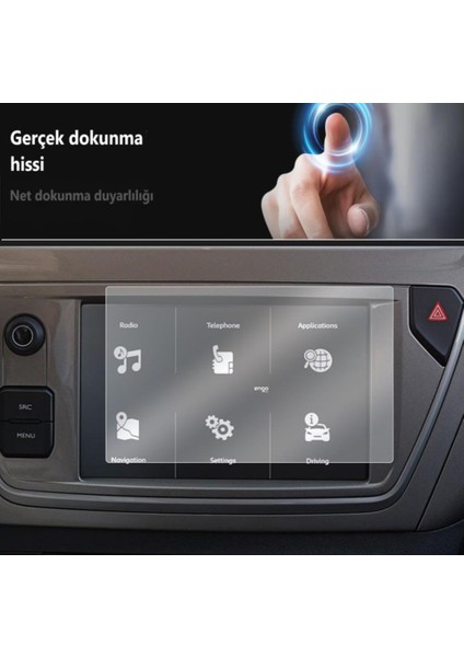 Citroen C3 Aircross Mat Ekran Koruyucu 7 Inç Multimedya indirimleri