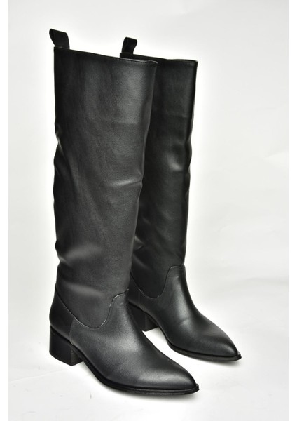 T422587009 Siyah Klasik Kadın Çizme indirimleri