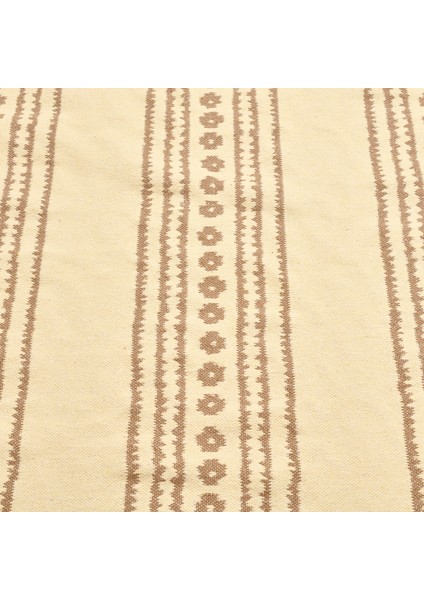 Soft Dalvik Çift Taraflı Kilim - Ekru - 120X180 cm