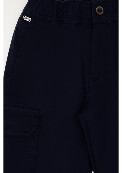 Kız Çocuk Lacivert Pantolon (Kanvas-Chino) 50301376-Vr033