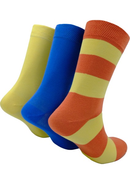Erkek Bambu Çorap 3'lü Paket (41-46)