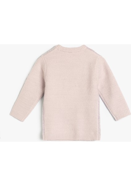 Unicorn Kazak Pullu Payetli Bisiklet Yaka Uzun Kollu fiyatları