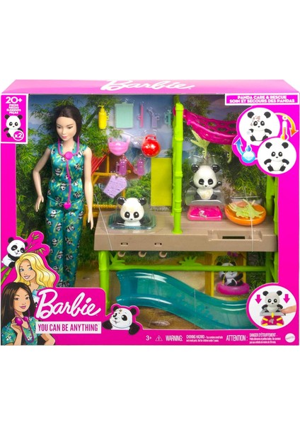 Mattel Barbie Panda Bakım Oyun Seti