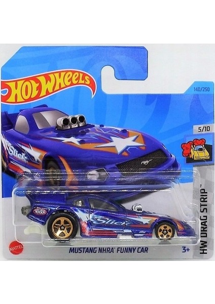 Tekli Arabalar Hw Drag Strıp 5/10 Mustang Nhra Funny Car 140/250