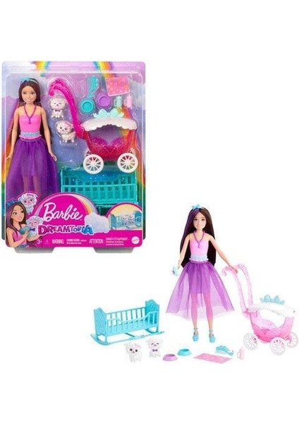 Barbıe Dreamtopıa Skıpper Kuzucuk Bakımı Oyun Seti