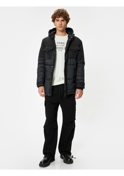 Anorak Mont Slim Fit Fermuarlı fiyatları