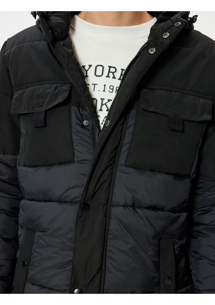 Anorak Mont Slim Fit Fermuarlı indirimleri