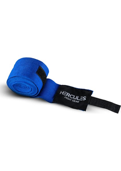 BLUE Bandage Boks Bandajı, Eldiven Bandajı, Kick Boks Bandajı