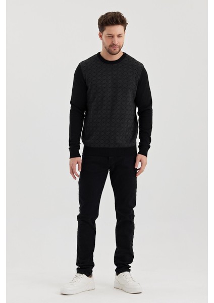 Alexandergardı Bisiklet Yaka Desenlı Regular Fit Kazak (E24-EZE-01) fiyatları