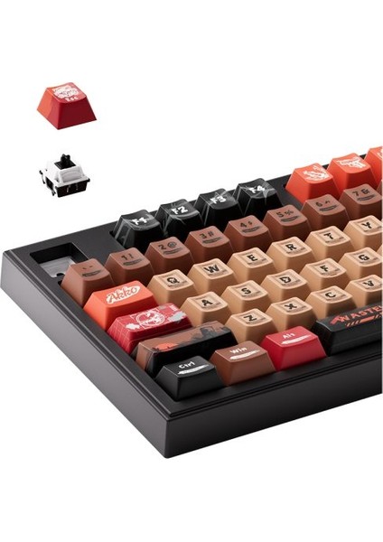 5098B Plus Wasteland Survival RGB Kablosuz Hotswap Mekanik Gaming Klavye modelleri