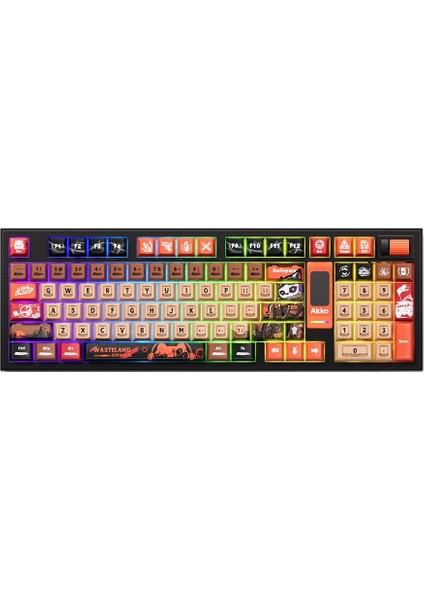 5098B Plus Wasteland Survival RGB Kablosuz Hotswap Mekanik Gaming Klavye