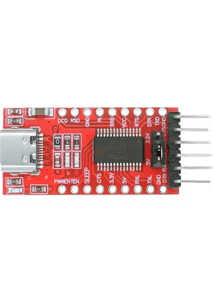 FT232RL USB To RS232 Ttl Uart Çevirici Modül Type C USB Soket Seri Port Haberleşme Arduino Mcu