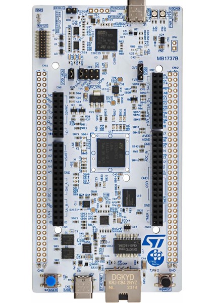 St NUCLEO-H7S3L8 STM32 Geliştirme Kartı STM32H7S3L8 600MHZ Arm Cortex-M7 Cpu Fpu 64KB Bootflash