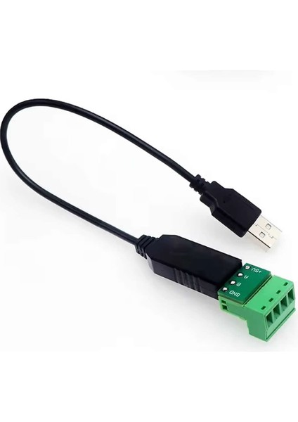 30CM Kablolu USB To RS485 Modül Kutulu Endüstriyel Tip Com Seri Port Sinyal Çevirici Haberleşme