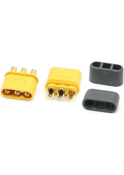 MR30 Dişi Erkek Konnektör Soket Çift 3 Pin Lipo Pil Batarya Bağlantı Konnektörü 30A Yüksek Akım