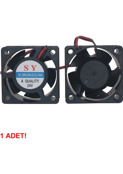 Dc 24V Fan 40X40MM 0.1A 6000 Rpm 4X4CM Soğutucu Kuluçka Ekran Kartı Cooler Peltier Printer Pc Cpu
