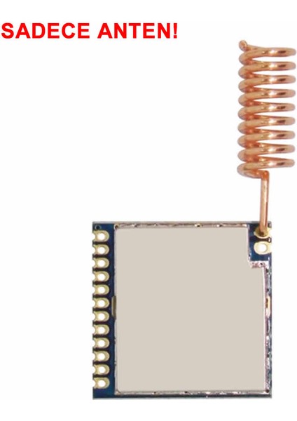 868MHZ Helical Yay Anten 2.15DBI Kazanç Rf Haberleşme Kablosuz Iletişim Lehimlenebilir Tip Bakır