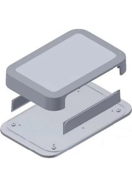 Ak-W-67 100X67X22MM Plastik Kutu Beyaz Renk Duvar Montaj Tip Elektronik Devre Cihaz Ev Otomasyon fiyatları