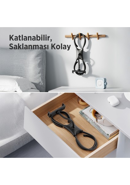 Saiji Q2T 360° Ayarlanabilir Tablet ve Telefon Standı – Yatak, Masa, Zemin ve Araba Için Esnek ve Dayanıklı Monitör ve Telefon Tutucu, Hafif ve Taşınabilir Tasarım