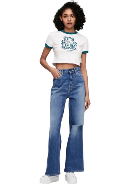 Tjw Slim Crp Novelty1 Ringer Tee T-Shirt modelleri