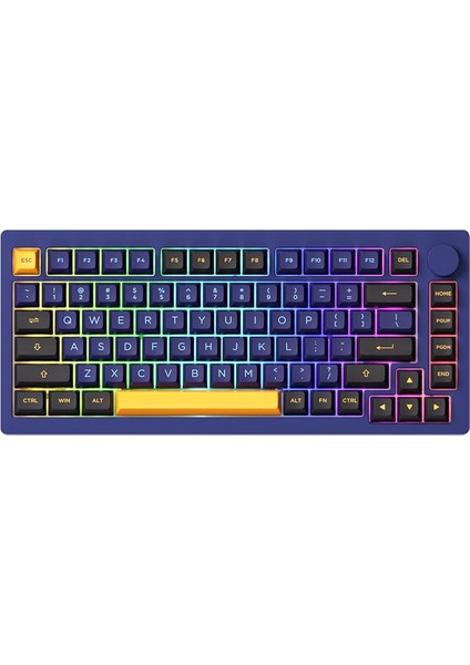 AKKO MONSGEEK M1w V3 HE Horizon Hall Effect Manyetik Switch RGB Kablosuz Mekanik Gaming Klavye