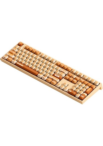 MONSGEEK MG108B Bun Wonderland RGB Kablosuz Hotswap Mekanik Gaming Klavye