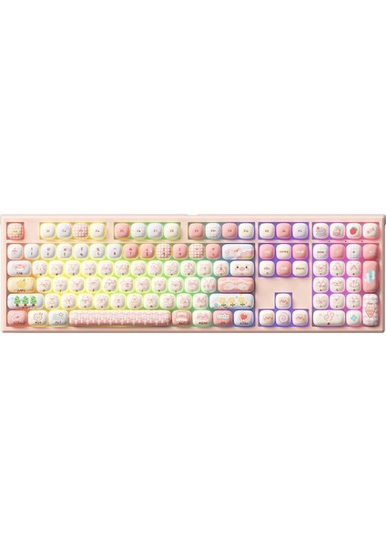 AKKO MONSGEEK MG108B Piggy Party RGB Kablosuz Hotswap Mekanik Gaming Klavye