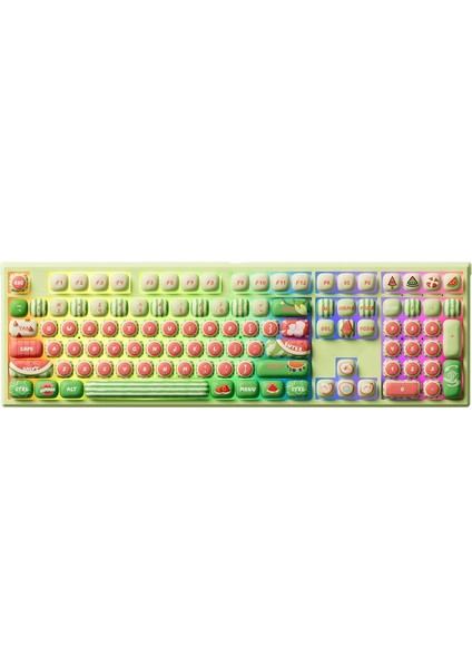 MONSGEEK MG108B Watermelon RGB Kablosuz Hotswap Mekanik Gaming Klavye
