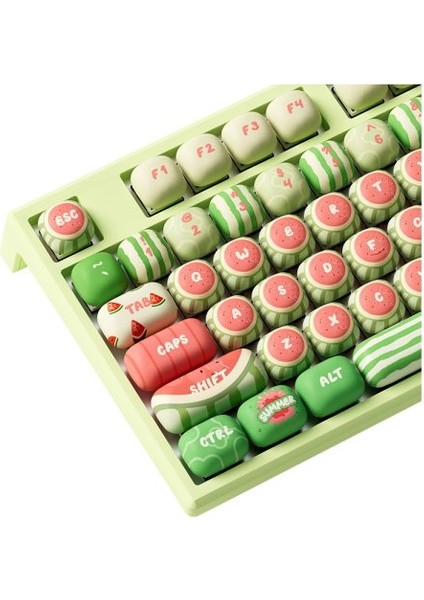 MONSGEEK MG108B Watermelon RGB Kablosuz Hotswap Mekanik Gaming Klavye
