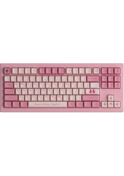 Sailor Moon Crystal 5087B V2 TKL RGB Kablosuz Hotswap Mekanik Gaming Klavye