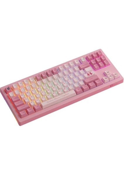 Sailor Moon Crystal 5087B V2 TKL RGB Kablosuz Hotswap Mekanik Gaming Klavye