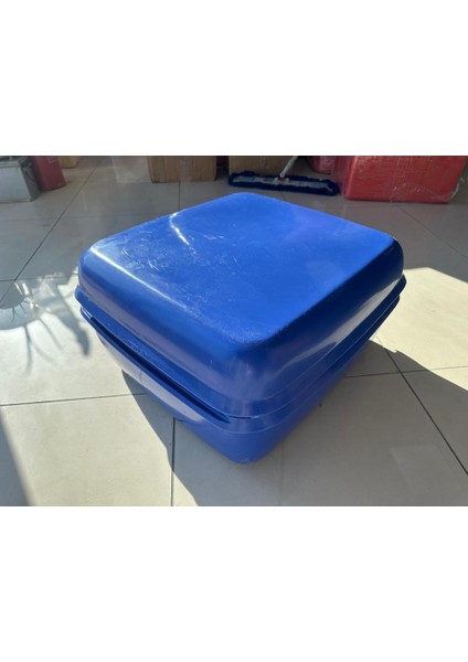 Motosiklet Servis Kurye Çantası Midi Box Mavi 110 Litre